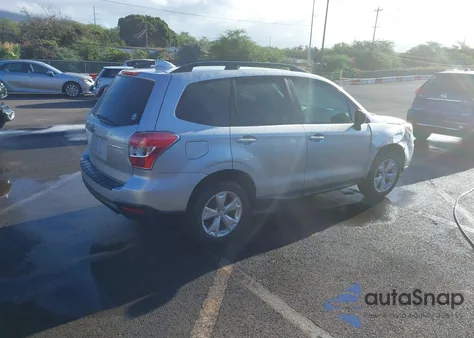 2016 Subaru Forester 2.5I из США, поврежденный, VIN JF2SJABC4GH560281